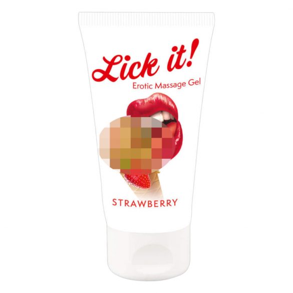 Lik Verleidelijk! - Eetbare Glijmiddel - Aardbei (50ml)