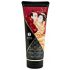 Shunga - massagecrème - aardbei (200ml)