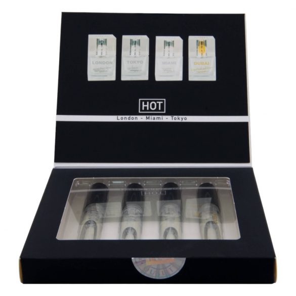 HOT LMTD parfumset voor mannen (4x5ml)