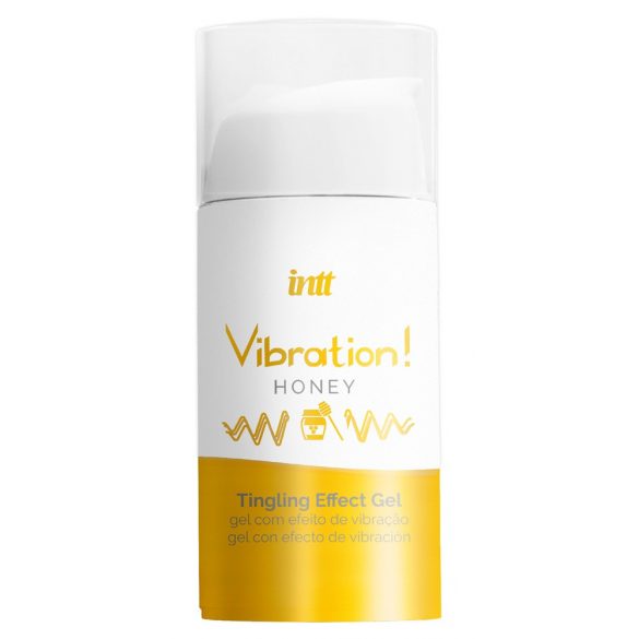 Intt Trillingen! - vloeibare vibrator - honing (15ml)