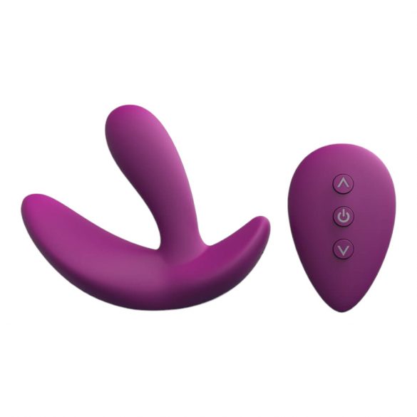 Cotoxo Zadel - oplaadbare, afstandsbediening prostaat vibrator (paars)