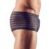 Transparante gestreepte boxershort (zwart)