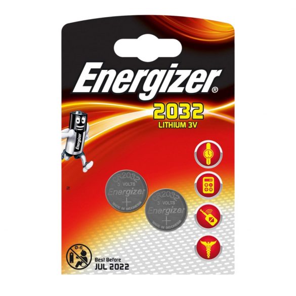 Energizer knoopcel CR2032 (2st)