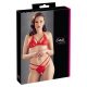 Cottelli - Open Lingerieset (rood)