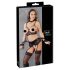 Cottelli Bondage - kanten lingerie set (5-delig) - XL