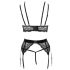 Zegerechte Sim - kanten lingerie set (zwart) - M