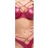 Cottelli Party - glanzend bh set (rood) - 80B/M