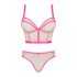 Obsessive Nudelia - bh set (nude-roze) - S/M