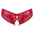 Cottelli - Open string met strikje (rood)