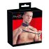 Bad Kitty - Spijker- en Studhalsband met Leash (Zwart)