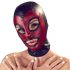 Bad Kitty - glanzende zuigmasker - zwart-rood (S-L)