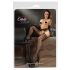 Cottelli - netpanty met patroon (zwart)