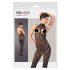 NO:XQSE - Opengewerkte kanten bodysuit - XL/2XL