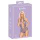 Kusbaar - halter, kanten body (paars) - L/XL