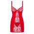 Obsessive Heartina - nachtjurk met string (rood)