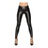 Noir - lange, glanzende legging (zwart) - M