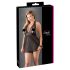 Cottelli Plus Size - Lace Sheer Babydoll (Black)  - 2XL