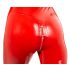 LATEX - dames overall met lange mouwen (rood)