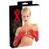 LATEX - lange unisex handschoen (rood)