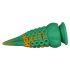 OgazR Octopuss - zuignap octopus dildo - 21 cm (groen-geel)