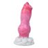 Animalorny Bulldog - hond penis dildo - 17cm (roze)