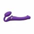 Strap-on-me M - draadloze strap-on vibrator (paars)