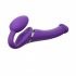 Strap-on-me M - draadloze strap-on vibrator (paars)