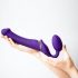 Strap-on-me M - draadloze strap-on vibrator (paars)