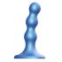 Strap-on-me Balls S - bolvormige dildo met zuignap (blauw)