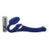 Strap-on-me S - luchtgolf vibrator klein (blauw)