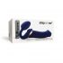 Strap-on-me L - Attachable Air Wave Vibrator - Large (Blue) 