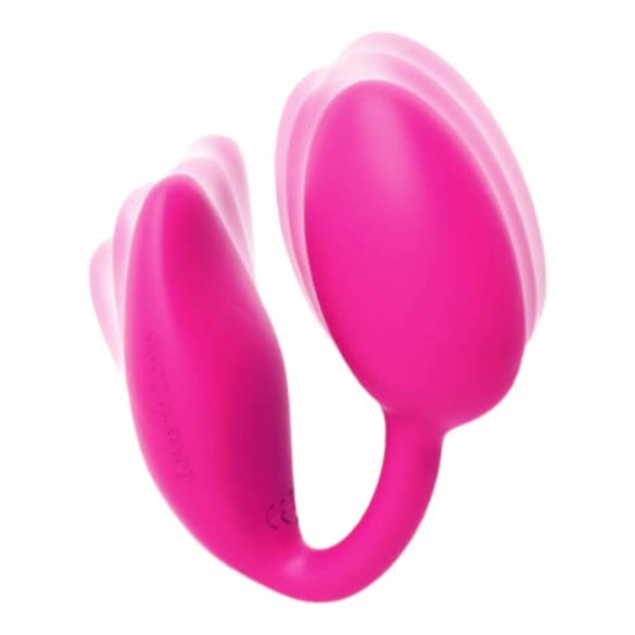 Love to Love Wonderlove - oplaadbare, draadloze 2in1 clitoris vibrator (roze)