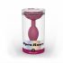 Love to Love Open Roses M - silicone anale dildo (bordeaux)