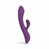 Love to Love Bunny&Clyde - pulserende vibrator met clitorisstimulator (paars)