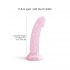 Dildolls Starlight - ster dildo met zuignap (roze)