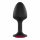 Dorcel Geisha Plug Ruby XL - roze juweel anale plug (zwart)