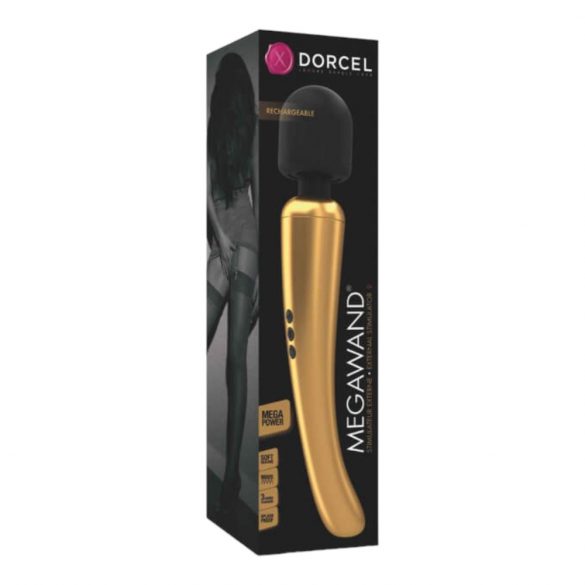 Dorcel Megawand - oplaadbare massagevibrator (goud)