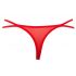 Panty Roos - verborgen string - rood (S-L)