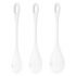 Satisfyer Yoni Power 1 - Kegelballen set - wit (3-delig)