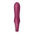 Satisfyer Hot Bunny - slimme verwarmende vibrator met clitorisstimulator (rood)