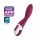 Satisfyer Verwarme Trillingen - slimme vibrator (rood)