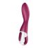 Satisfyer Verwarme Trillingen - slimme vibrator (rood)