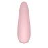 Satisfyer Curvy 2+ - slimme luchtdruk clitoris vibrator (roze)