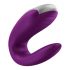 Satisfyer Double Fun - slimme, waterdichte, draadloze vibratior voor koppels (paars)