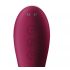 Satisfyer Dual Crush - oplaadbare vaginale en clitoris vibrator (rood)