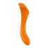 Satisfyer Candy Cane - oplaadbare, waterdichte dubbele vibrator (oranje)