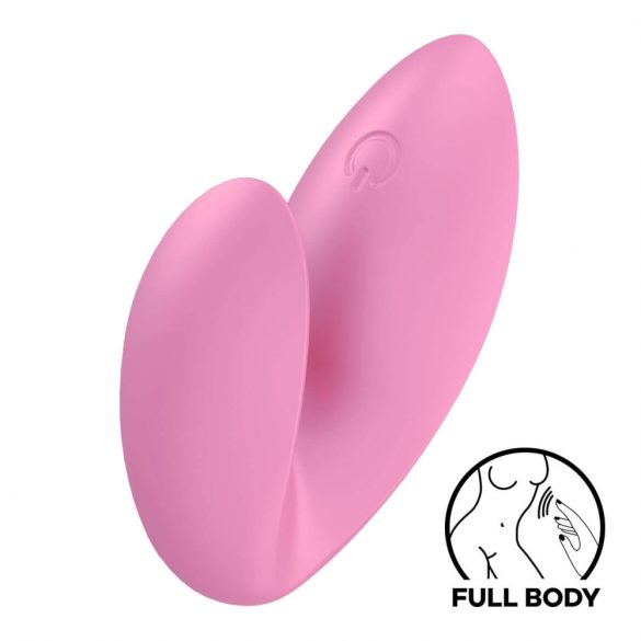 Satisfyer Love Riot - Rechargeable, Waterproof Finger Vibrator (Pink) 