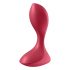 Satisfyer Backdoor Lover - oplaadbare, waterdichte anale vibrator (rood)