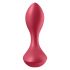 Satisfyer Backdoor Lover - oplaadbare, waterdichte anale vibrator (rood)