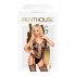 Penthouse Love Bud - zwarte kanten, open net set